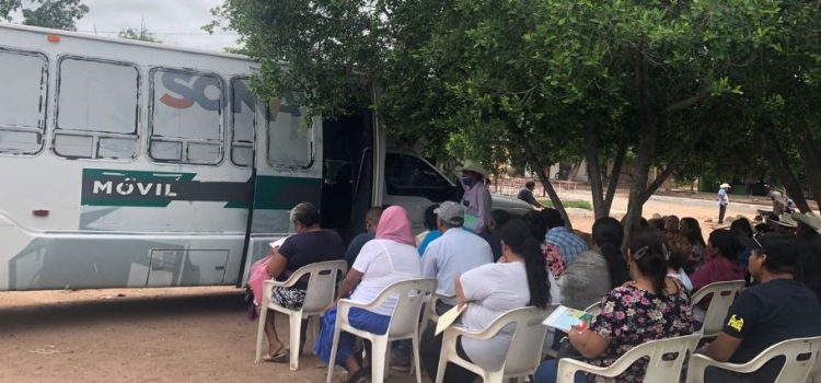 Gran participación de la etnia yaqui en puestos del Registro Civil durante jornada de servicios