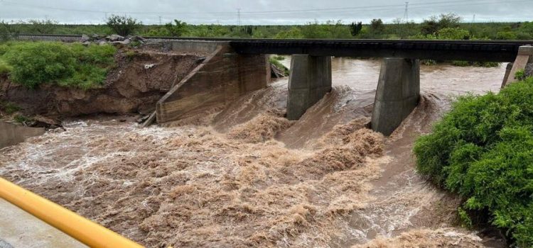 Crecen arroyos de Sonora por lluvias