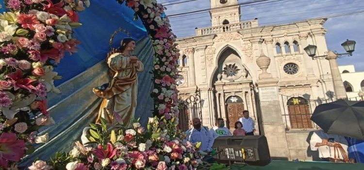 Realizan caminata anual en honor de Nuestra Señora de la Asunción