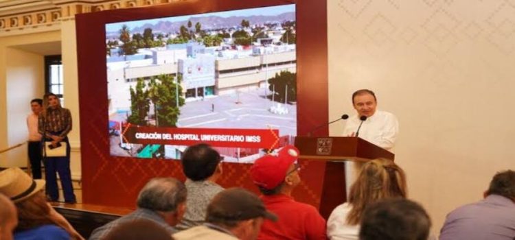 Alfonso Durazo anuncia Hospital Universitario en Sonora