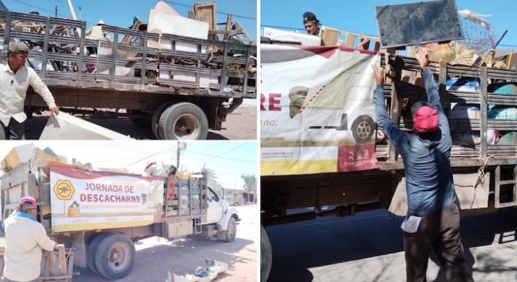 Realiza Ayuntamiento de Guaymas ‘Jornada de Descacharre’