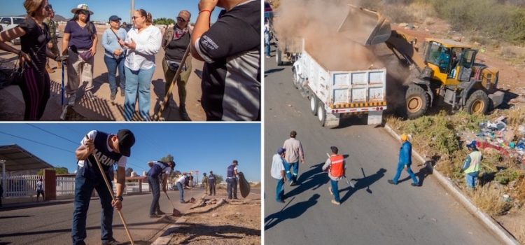 Realiza Ayuntamiento de Guaymas Jornada de Limpieza