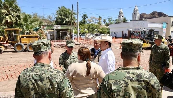 Durazo supervisa obras