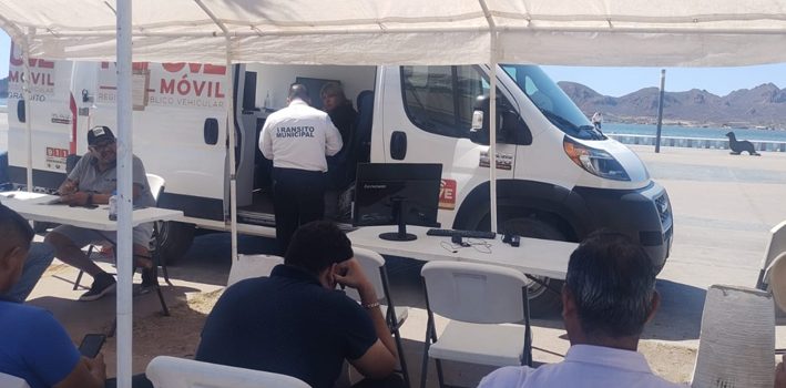 Instalan módulo REPUVE para la regularización de vehículos chuecos en Guaymas