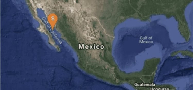 Sismo sacude Guaymas