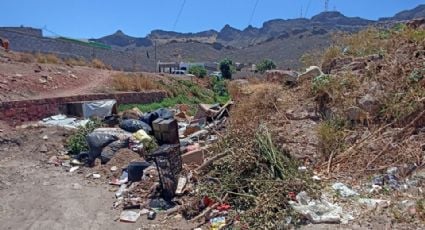 Vecinos tapan con basura arroyos de Guaymas