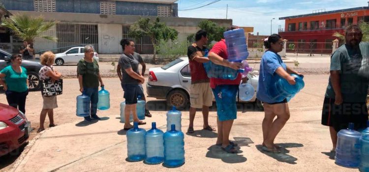 Tormenta deja sin agua a Guaymas y Empalme