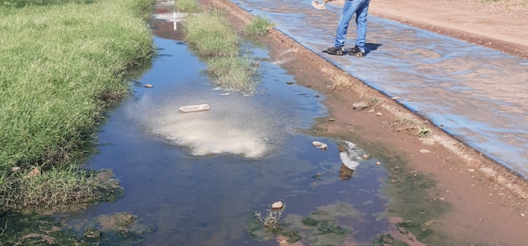 Colapsado el drenaje en distintos sectores de Guaymas