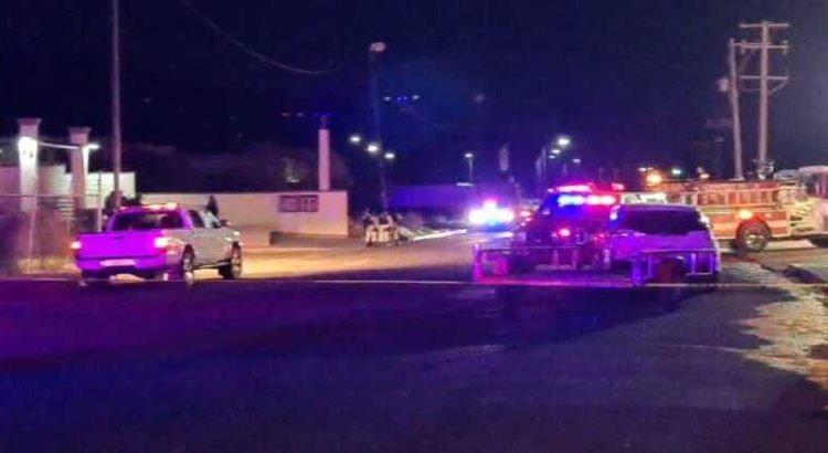 Fuerte accidente deja motociclista sin vida en Guaymas