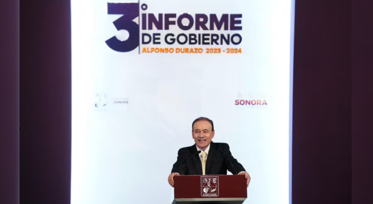 Tercer Informe de Gobierno de Alfonso Durazo: Puntos más importantes y proyectos que destacó