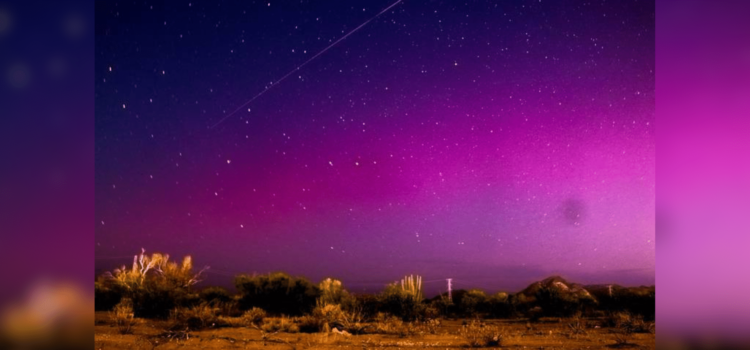 Explosiones solares traen auroras boreales a Sonora