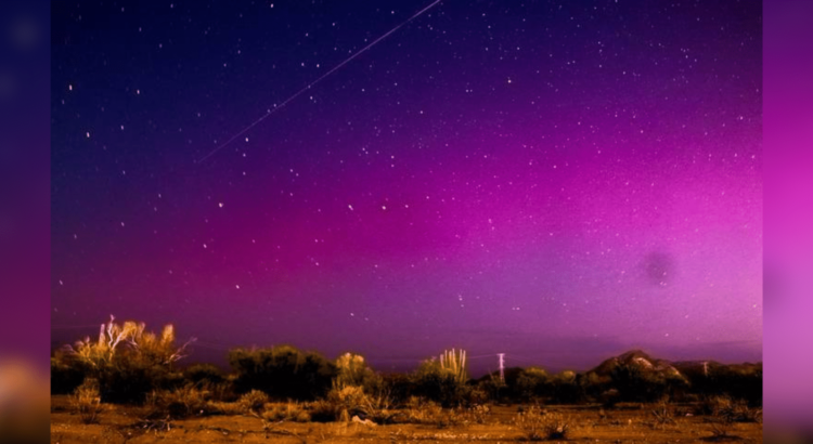 Explosiones solares traen auroras boreales a Sonora