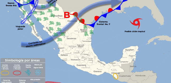 Sonora registra temperaturas cercanas a los 0ºC