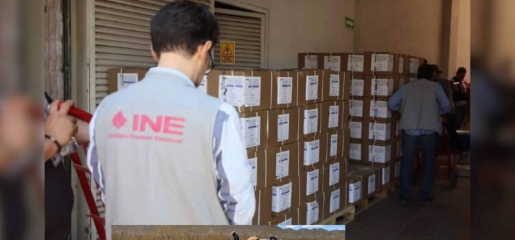 Llegan a Sonora 14 millones de boletas para elección judicial 2025