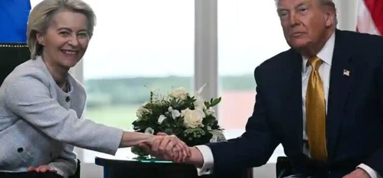 Llegan Estados Unidos y la Unión Europea a acuerdo comercial