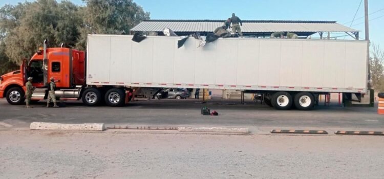 Ejército decomisa más de una tonelada de cocaína con rayos gamma en Sonora Ejército decomisa más de una tonelada de cocaína con rayos gamma en Sonora