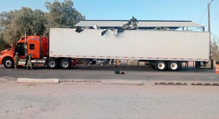 Ejército decomisa más de una tonelada de cocaína con rayos gamma en Sonora